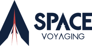 Space Voyaging - Logo Blue No Background